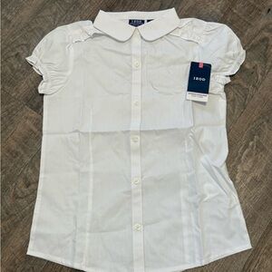Izod Kids Classic White Button-Down Shirt